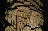 Detalhe de uma das mais belas colunas da caverna em Carlsbad Caverns National Park, no sul do Novo México, nos Estados Unidos
